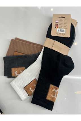 S161 Skarpetki UGG 4 pary Kaszmir 35-38