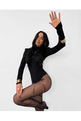 ML258 Rajstopy La Milla Logo Rozmiar 3