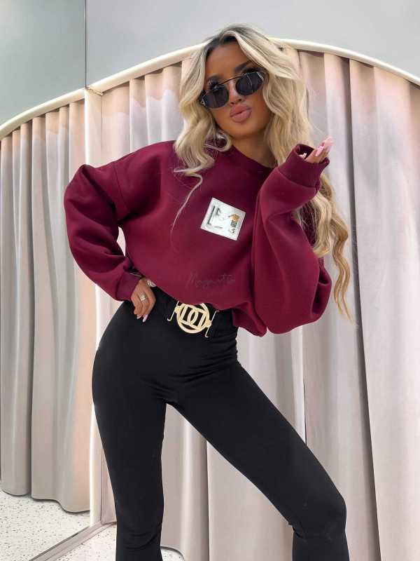 LM210 Modelujące Legginsy La Monne + Pasek Czarne