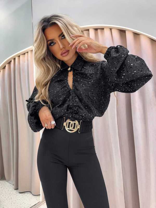 LM210 Modelujące Legginsy La Monne + Pasek Czarne