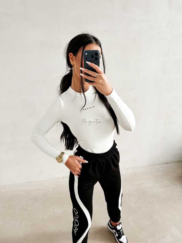 OLV244 Bluzka damska OLAVOGA FERON ecru