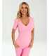RB254 T-shirt Damski Ricco Bella Elise Różowy