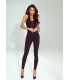 RB140 Kombinezon Sznurowany Ricco Bella Czarny