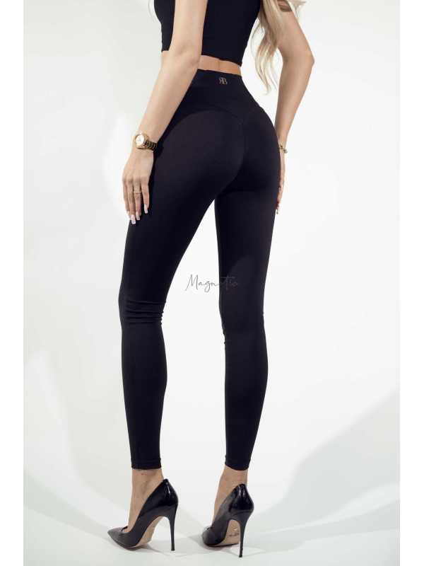 RC256 Legginsy Modelujące Ricco Bella Linea Czarne