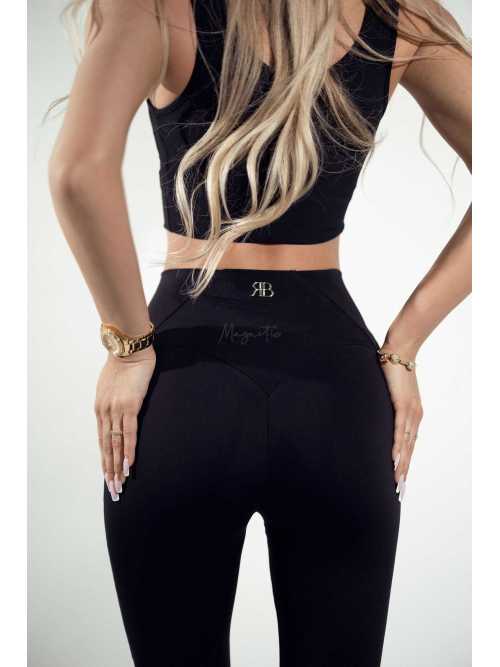 RC256 Legginsy Modelujące Ricco Bella Linea Czarne
