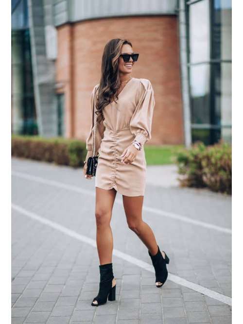 V74 Sukienka ARIANA Beige