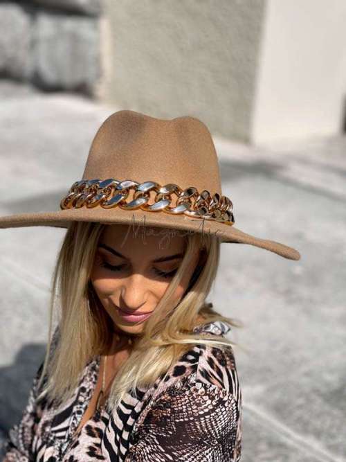 K417 Kapelusz + Chain Camel