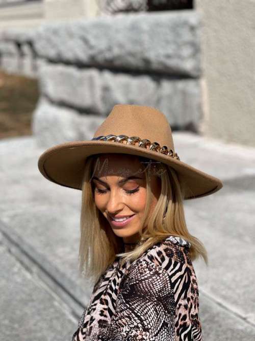 K417 Kapelusz + Chain Camel