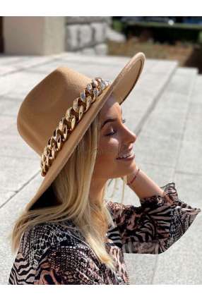 K417 Kapelusz + Chain Camel