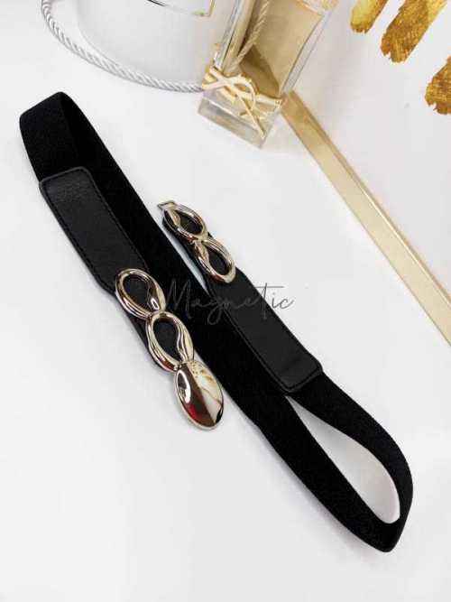 P597 Pasek SILVER & Guma