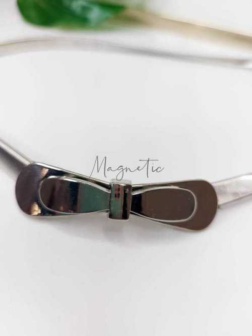 P001 Pasek Ozdobny SILVER Sprężynka