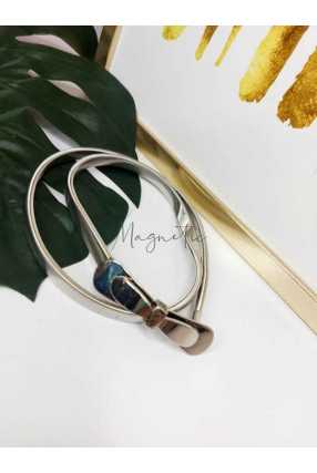 P001 Pasek Ozdobny SILVER Sprężynka