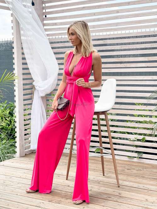 M238 Kombinezon Molly Fuksja