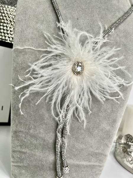 N457 Naszyjnik Silver Swan