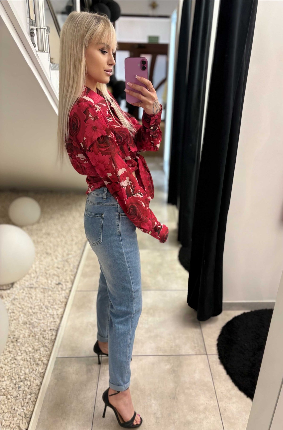 NB300 Spodnie Jasne Przecierane Skinny Jeans Miss Fanny