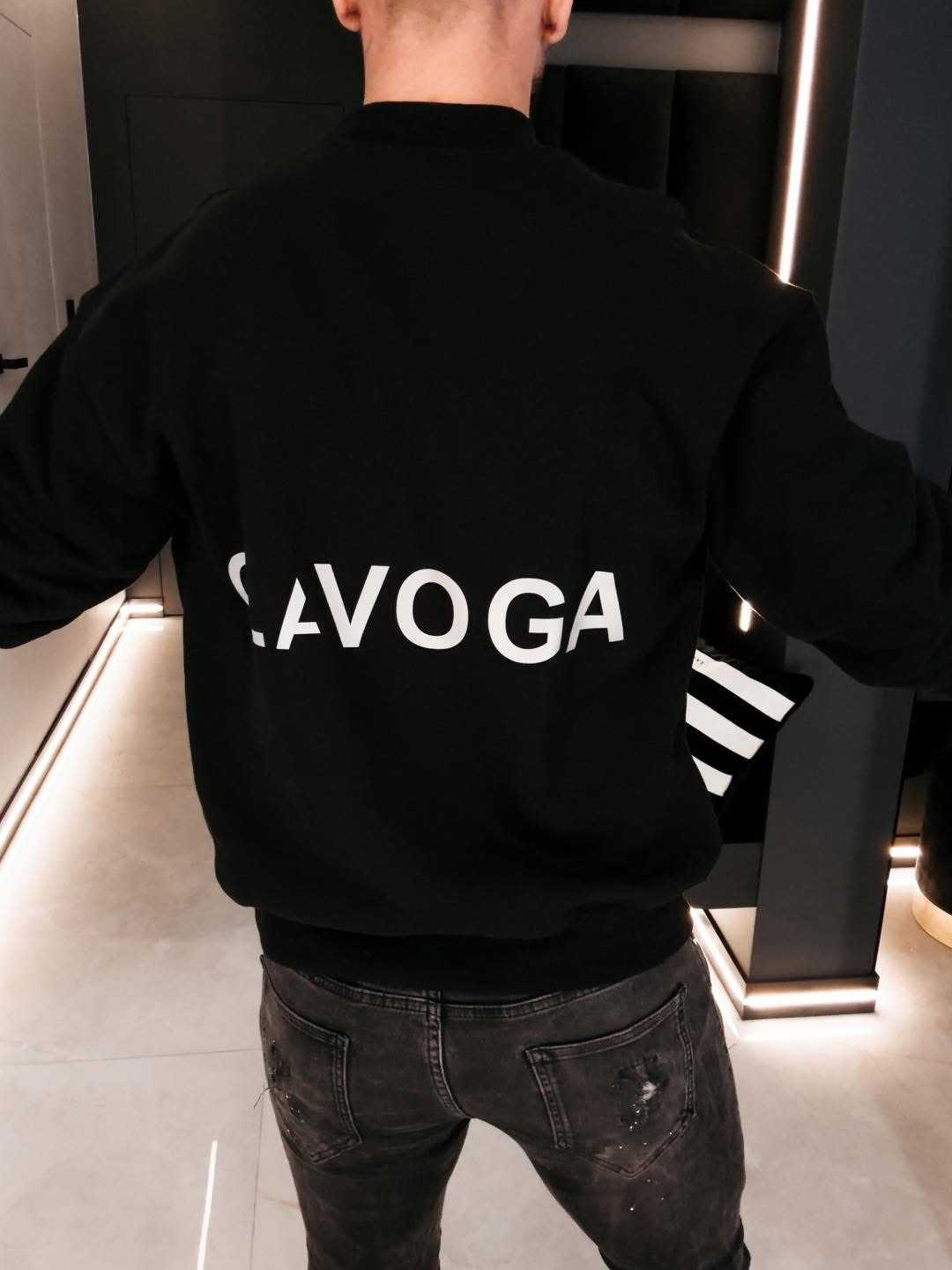 OLV248 Bluza Męska Dresowa OLA VOGA Czarna