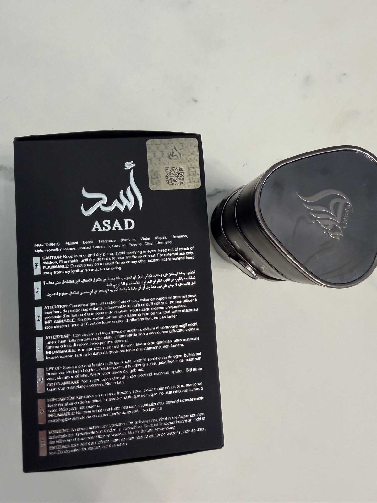PERFUMY MĘSKIE ARABSKIE LATTAFA ASAD ELIXIR 80% vol 100 ML