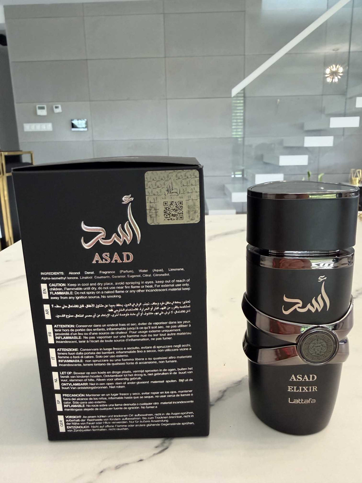 PERFUMY MĘSKIE ARABSKIE LATTAFA ASAD ELIXIR 80% vol 100 ML