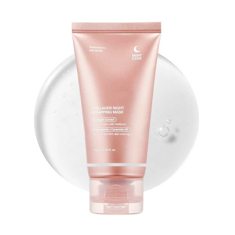 MC001 MEDICUBE COLLAGEN NIGHT WRAPPINK MASK KOSMETYKI KOREAŃSKIE 75ml