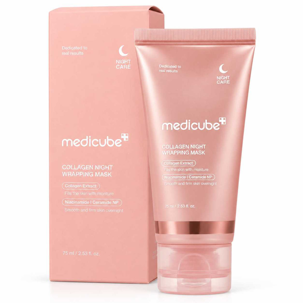 MC001 MEDICUBE COLLAGEN NIGHT WRAPPINK MASK KOSMETYKI KOREAŃSKIE 75ml