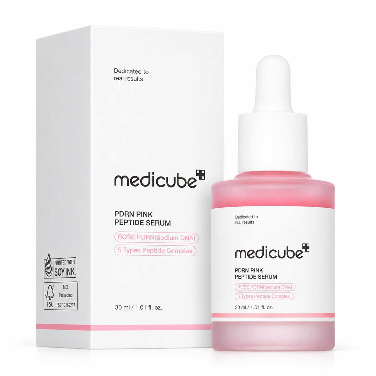 MC098 MEDICUBE PDRN Pink Peptide Serum 30 ml – serum z PDRN 1% i kompleksem 5 peptydów