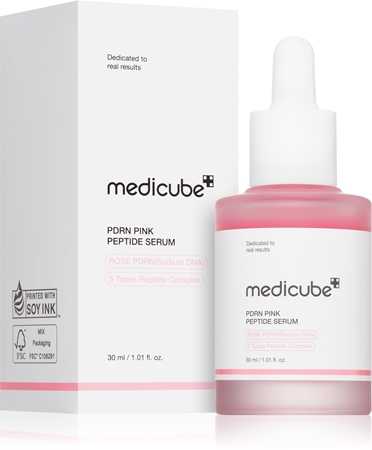MC098 MEDICUBE PDRN Pink Peptide Serum 30 ml – serum z PDRN 1% i kompleksem 5 peptydów