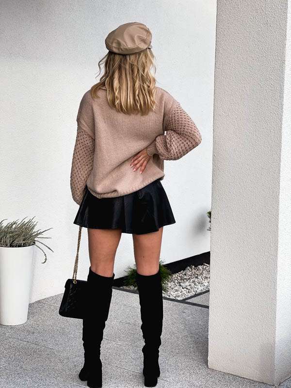 NB161 Sweter Moren Mocca