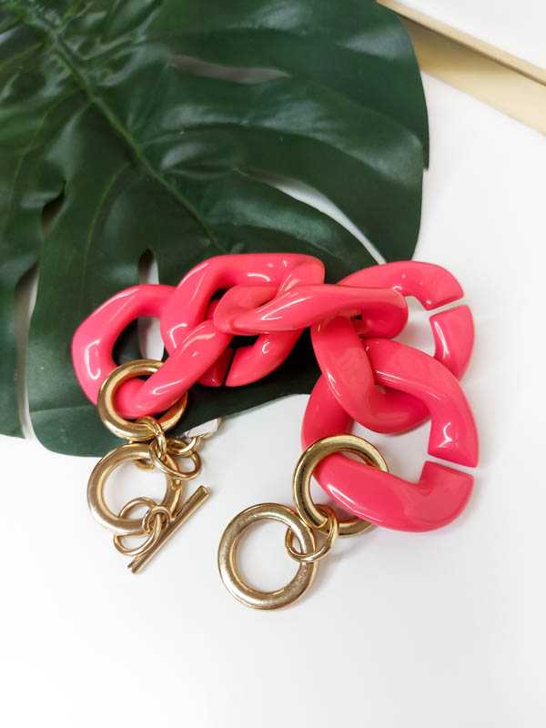 B200 Bransoletka PINK Ring
