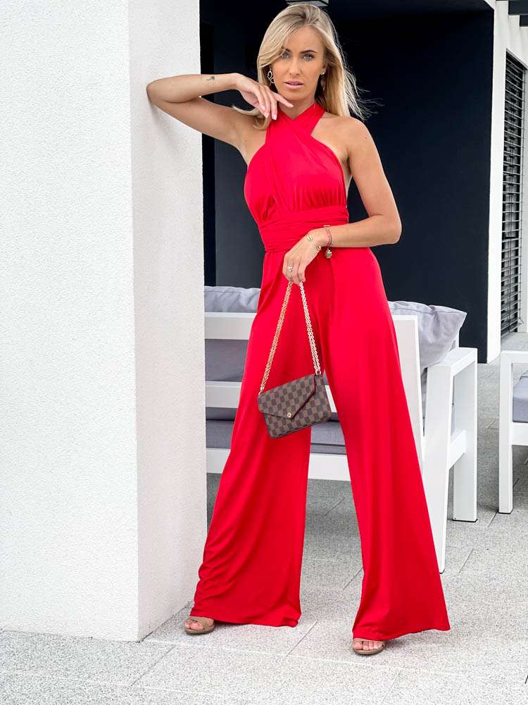 M238 Kombinezon Molly Red