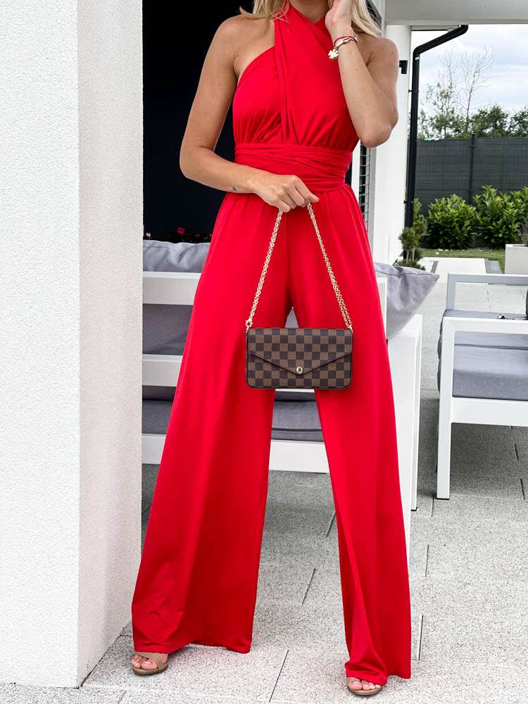 M238 Kombinezon Molly Red