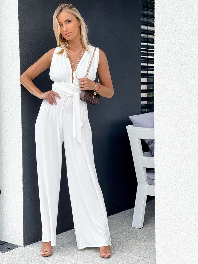 M238 Kombinezon Molly White