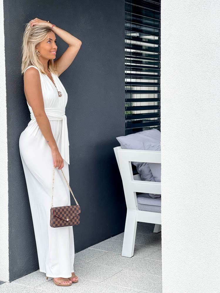 M238 Kombinezon Molly White